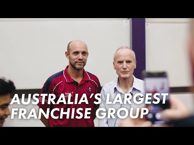 Who is Australia's largest franchise group?