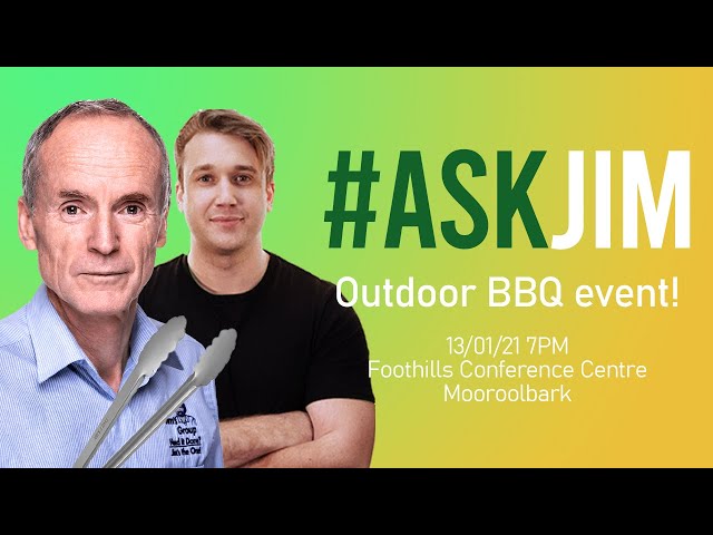 #ASKJIM BBQ Special! Live from Training with Jim's Group founder, Jim Penman and Joel Kleber